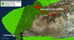 Kuujjua River System - Sport Fishing Map